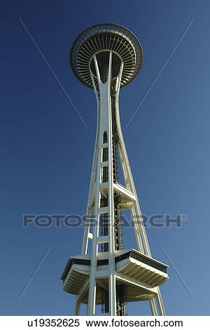 Seattle, WA, Washington, Seattle Center, Space Needle View Large Photo Image Stock Photography - Seattle, WA, Washington, Seattle Center, Space Needle. Fotosearch