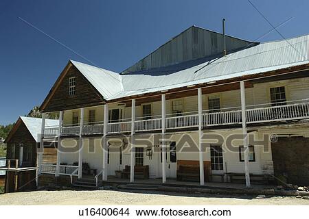 Silver City, ID, Idaho, Ghost Town, Owyhee Mountains, Idaho Hotel View Large Photo Image Picture - Silver City, ID, Idaho, Ghost Town, Owyhee Mountains, Idaho Hotel. Fotosearch