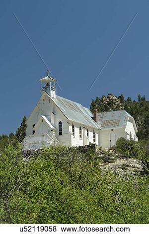 Silver City, ID, Idaho, Ghost Town, Owyhee Mountains, Silver City Church View Large Photo Image Stock Photo - Silver City, ID, Idaho, Ghost Town, Owyhee Mountains, Silver City Church. Fotosearch