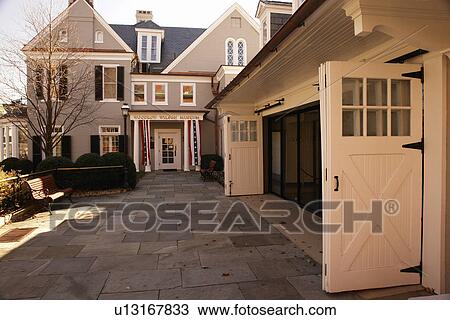 Stock Image -  Staunton, VA, Virginia, Shenandoah Valley, Woodrow Wilson Presidential Library, Woodrow Wilson Museum. Fotosearch