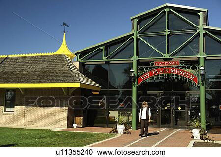 Stock Image -  Strasburg, PA, Pennsylvania, Pennsylvania Dutch Country, National Toy Train Museum. Fotosearch