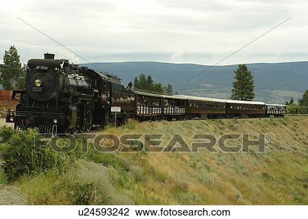 Summerland and Okanagan Valley, British Columbia, Canada, Kettle Valley Steam Railway View Large Photo Image Stock Image - Summerland and Okanagan Valley, British Columbia, Canada, Kettle Valley Steam Railway. Fotosearch