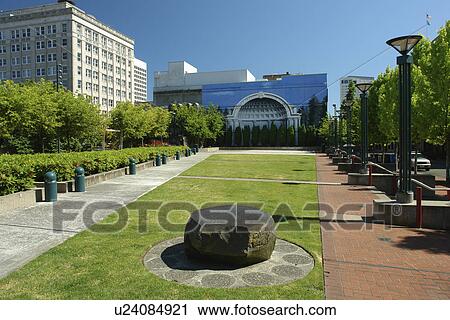 Tacoma, WA, Washington, Historic Downtown, Broadway Center for the Performing Arts on the Square View Large Photo Image Stock Image - Tacoma, WA, Washington, Historic Downtown, Broadway Center for the Performing Arts on the Square. Fotosearch