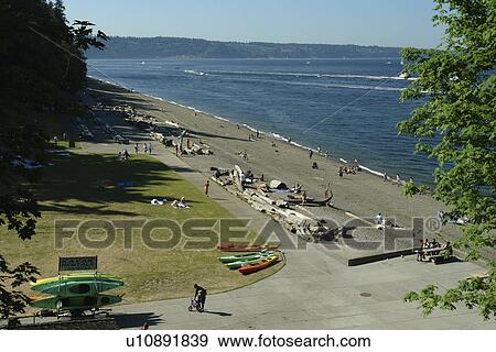 Tacoma, WA, Washington, Puget Sound, Point Defiance Park View Large Photo Image Stock Photo - Tacoma, WA, Washington, Puget Sound, Point Defiance Park. Fotosearch