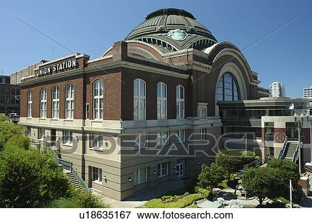 Tacoma, WA, Washington, Union Station, downtown View Large Photo Image Stock Photo - Tacoma, WA, Washington, Union Station, downtown. Fotosearch