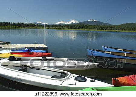 Three Sisters, OR, Oregon, Black Butte Ranch, lake, boats, Cascade Range, Cascade Volcanic Belt View Large Photo Image Stock Photograph - Three Sisters, OR, Oregon, Black Butte Ranch, lake, boats, Cascade Range, Cascade Volcanic Belt. Fotosearch