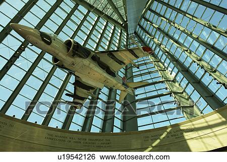 Stock Photograph -  Triangle, VA, Virginia, Quantico, Washington DC, National Museum of the Marine Corps. Fotosearch
