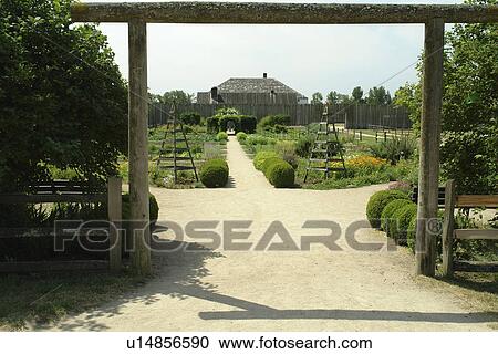 Stock Image -  Vancouver, WA, Washington, Fort Vancouver National Historic Site, Vancouver National Historic Reserve. Fotosearch