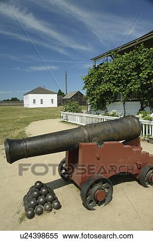 Stock Photography -  Vancouver, WA, Washington, Fort Vancouver National Historic Site, Vancouver National Historic Reserve. Fotosearch