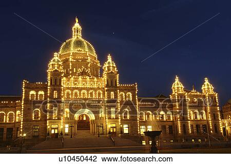 Victoria, British Columbia, Canada, Vancouver Island, Inner Harbour, Parliament Buildings, evening View Large Photo Image Stock Image - Victoria, British Columbia, Canada, Vancouver Island, Inner Harbour, Parliament Buildings, evening. Fotosearch