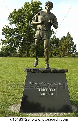 Victoria, British Columbia, Canada, Vancouver Island, Beacon Hill Park, Terry Fox Memorial Statue View Large Photo Image Stock Photo - Victoria, British Columbia, Canada, Vancouver Island, Beacon Hill Park, Terry Fox Memorial Statue. Fotosearch