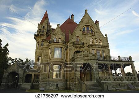 Stock Photo -  Victoria, British Columbia, Canada, Vancouver Island, Craigdarroch Castle. Fotosearch