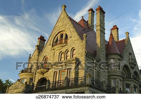 Victoria, British Columbia, Canada, Vancouver Island, Craigdarroch Castle View Large Photo Image Stock Photo - Victoria, British Columbia, Canada, Vancouver Island, Craigdarroch Castle. Fotosearch