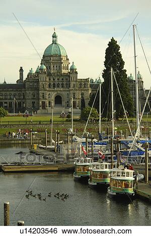 Victoria, British Columbia, Canada, Vancouver Island, Inner Harbour, Parliament Buildings, waterfront, marina View Large Photo Image Stock Photograph - Victoria, British Columbia, Canada, Vancouver Island, Inner Harbour, Parliament Buildings, waterfront, marina . Fotosearch