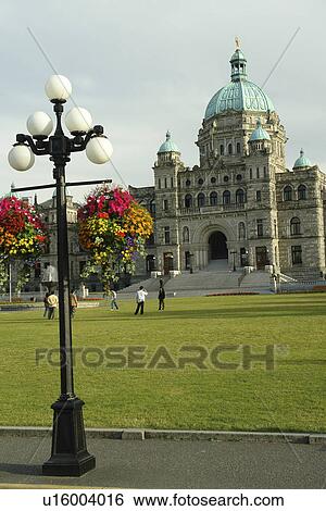 Victoria, British Columbia, Canada, Vancouver Island, Parliament Buildings View Large Photo Image Stock Photograph - Victoria, British Columbia, Canada, Vancouver Island, Parliament Buildings. Fotosearch