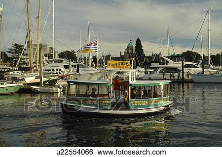 Victoria, British Columbia, Canada, Vancouver Island, Inner Harbour, waterfront, water taxi View Large Photo Image Stock Photograph - Victoria, British Columbia, Canada, Vancouver Island, Inner Harbour, waterfront, water taxi . Fotosearch