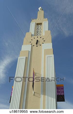 Stock Photography -  Victoria, British Columbia, Canada, Vancouver Island, Inner Harbour, Travel Info Center, clock tower. Fotosearch