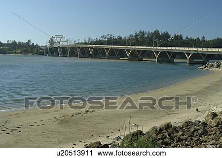 Waldport, OR, Oregon, Pacific Ocean, Pacific Coast Scenic Byway, Rt Route, Highway 101, Alsea River, Alsea Bay Bridge View Large Photo Image Stock Image - Waldport, OR, Oregon, Pacific Ocean, Pacific Coast Scenic Byway, Rt Route, Highway 101, Alsea River, Alsea Bay Bridge. Fotosearch