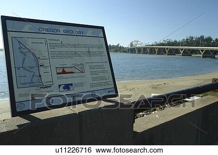 Waldport, OR, Oregon, Pacific Ocean, Pacific Coast Scenic Byway, Rt Route, Highway 101, Alsea River, Alsea Bay Bridge, interpretive sign View Large Photo Image Stock Photograph - Waldport, OR, Oregon, Pacific Ocean, Pacific Coast Scenic Byway, Rt Route, Highway 101, Alsea River, Alsea Bay Bridge, interpretive sign. Fotosearch