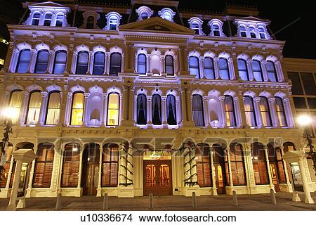 Wilmington, DE, Delaware, Downtown, Grand Opera House, evening View Large Photo Image Picture - Wilmington, DE, Delaware, Downtown, Grand Opera House, evening. Fotosearch