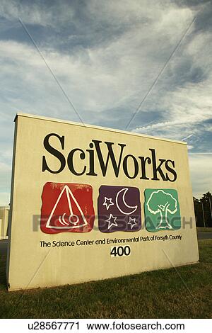 Winston-Salem, NC, North Carolina, SciWorks, entrance sign View Large Photo Image Stock Image - Winston-Salem, NC, North Carolina, SciWorks, entrance sign. Fotosearch
