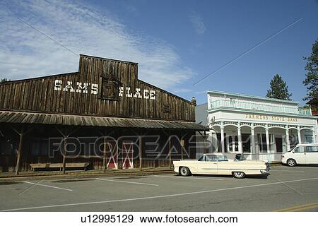 Stock Photo -  Winthrop, WA, Washington, Main Street, Old West Town. Fotosearch