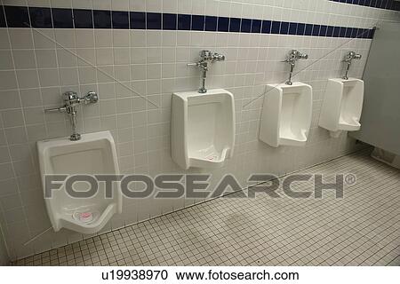 Stock Image -  Alexandria, MN, Minnesota, Fleet Farm, men's bathroom, restroom. Fotosearch
