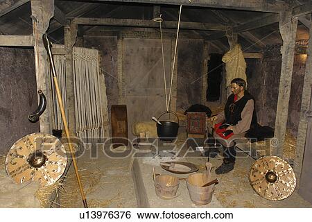 Stock Photograph -  Alexandria, MN, Minnesota, Runestone Museum. Fotosearch