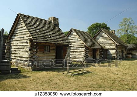 Stock Image -  Altoona, PA, Pennsylvania, Fort Robeudeau. Fotosearch