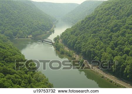 Amsted, WV, West Virginia, Hawks Nest State Park View Large Photo Image Stock Image - Amsted, WV, West Virginia, Hawks Nest State Park. Fotosearch