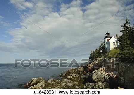 Bass Harbor, ME, Maine, Mt Desert Island, Head Lighthouse, Acadia National Park View Large Photo Image Stock Image - Bass Harbor, ME, Maine, Mt Desert Island, Head Lighthouse, Acadia National Park. Fotosearch