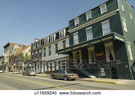 Bedford, PA, Pennsylvania, Historic Downtown View Large Photo Image Stock Photography - Bedford, PA, Pennsylvania, Historic Downtown. Fotosearch