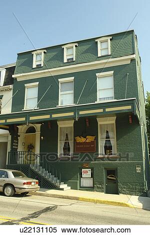 Stock Photography -  Bedford, PA, Pennsylvania, Historic Downtown. Fotosearch