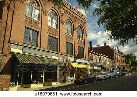 Belfast, ME, Maine, Downtown View Large Photo Image Stock Image - Belfast, ME, Maine, Downtown. Fotosearch