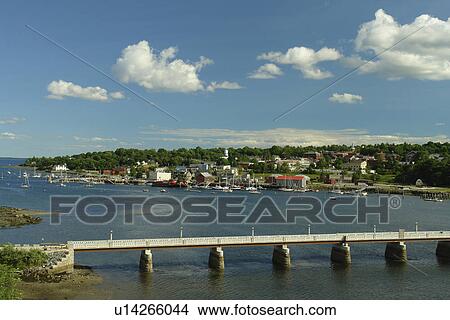 Belfast, ME, Maine, harbor View Large Photo Image Picture - Belfast, ME, Maine, harbor. Fotosearch