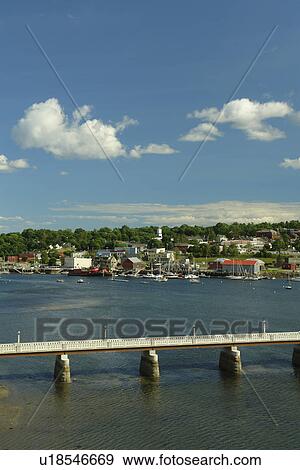 Belfast, ME, Maine, harbor View Large Photo Image Stock Photo - Belfast, ME, Maine, harbor. Fotosearch