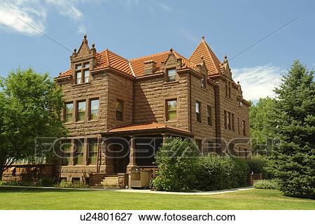 Billings, MT, Montana, Moss Mansion View Large Photo Image Stock Photo - Billings, MT, Montana, Moss Mansion. Fotosearch