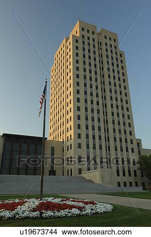 Bismarck, ND, North Dakota, State Capitol View Large Photo Image Picture - Bismarck, ND, North Dakota, State Capitol. Fotosearch