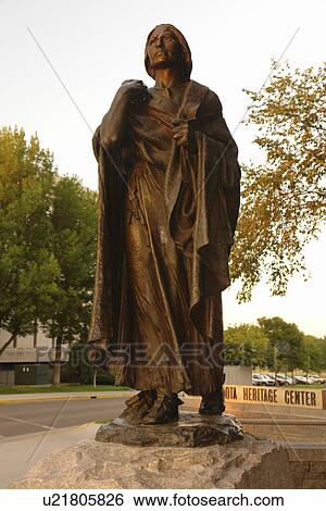 Bismarck, ND, North Dakota, Statue of Sakakawea, State Capitol Grounds View Large Photo Image Stock Photograph - Bismarck, ND, North Dakota, Statue of Sakakawea, State Capitol Grounds. Fotosearch