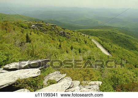 Blue Ridge Parkway, Boone, NC, North Carolina, Blue Ridge Mountains, Appalachian Mts Grandfather Mountain, Rough View Large Photo Image Stock Image - Blue Ridge Parkway, Boone, NC, North Carolina, Blue Ridge Mountains, Appalachian Mts Grandfather Mountain, Rough . Fotosearch