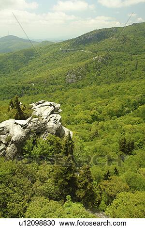 Blue Ridge Parkway, Boone, NC, North Carolina, Blue Ridge Mountains, Appalachian Mts Grandfather Mountain, Rough View Large Photo Image Stock Image - Blue Ridge Parkway, Boone, NC, North Carolina, Blue Ridge Mountains, Appalachian Mts Grandfather Mountain, Rough . Fotosearch