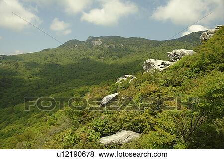 Blue Ridge Parkway, Boone, NC, North Carolina, Blue Ridge Mountains, Appalachian Mts Grandfather Mountain, Rough View Large Photo Image Stock Photo - Blue Ridge Parkway, Boone, NC, North Carolina, Blue Ridge Mountains, Appalachian Mts Grandfather Mountain, Rough. Fotosearch