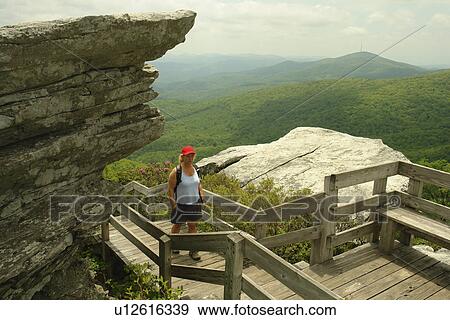 Blue Ridge Parkway, Boone, NC, North Carolina, Blue Ridge Mountains, Appalachian Mts Grandfather Mountain, Rough View Large Photo Image Stock Photo - Blue Ridge Parkway, Boone, NC, North Carolina, Blue Ridge Mountains, Appalachian Mts Grandfather Mountain, Rough . Fotosearch