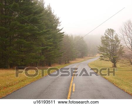 Blue Ridge Parkway, fog, Galax, Virginia, VA View Large Photo Image Stock Image - Blue Ridge Parkway, fog, Galax, Virginia, VA. Fotosearch
