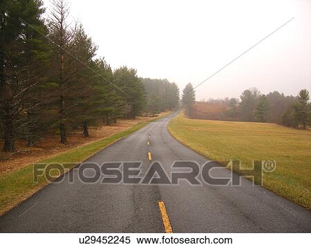 Blue Ridge Parkway, fog, Galax, Virginia, VA View Large Photo Image Stock Photography - Blue Ridge Parkway, fog, Galax, Virginia, VA. Fotosearch