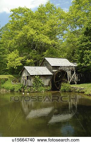 Blue Ridge Parkway, VA, Virginia, Blue Ridge Mountains, Appalachian Mts Mabry Mill View Large Photo Image Stock Image - Blue Ridge Parkway, VA, Virginia, Blue Ridge Mountains, Appalachian Mts Mabry Mill. Fotosearch