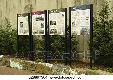 Picture -  Bluefield, WV, West Virginia, Downtown. Fotosearch
