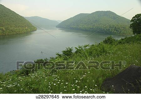 Bluestone Lake, WV, West Virginia, New River View Large Photo Image Stock Photography - Bluestone Lake, WV, West Virginia, New River. Fotosearch