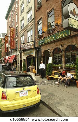 Boston, MA, Massachusetts, Downtown, Italian District View Large Photo Image Picture - Boston, MA, Massachusetts, Downtown, Italian District. Fotosearch