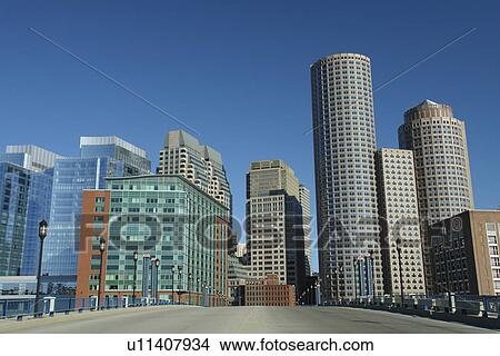Boston, MA, Massachusetts, Downtown, skyline View Large Photo Image Picture - Boston, MA, Massachusetts, Downtown, skyline. Fotosearch